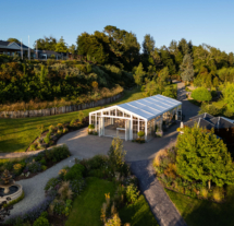 Scenic wedding venue with lush gardens at Fernhill House Hotel, ideal for family gatherings.