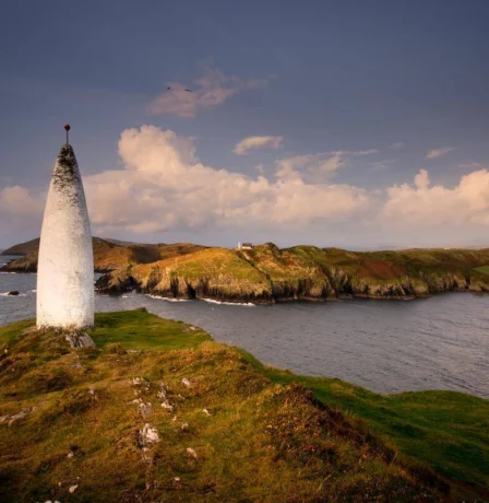 Scenic coastal view near Fernhill House Hotel.